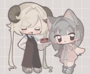 ミニキャライラスト、描きます SNSアイコンやグッズにぴったりです！ イメージ3