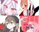 愛着が溢れ出るイラストを作成します 「アイコン凄くいいね！」のお届けを イメージ3