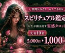 人生が動き出す霊感タロット✖️なんでも鑑定します NGなし、未来、故人の声、前世、恋愛、仕事、金運、守護霊◎ イメージ1