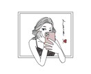 お洒落なアイコンイラスト作成します 【低価格】SNSや記念日、アイコンなどのイラスト制作 イメージ4