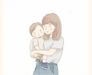 似顔絵制作/あたたかく癒されるイラストお描きします 保育士経験より、依頼者様の不安・希望にしっかり向き合います! イメージ5