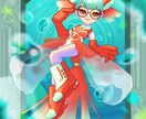 一枚絵など各種イラストを描きます 人間から人外生物まで幅広く対応！ イメージ3