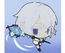 落ち着いた色味の可愛いSDイラスト作成します もちもち可愛いSDイラストを作成します イメージ1