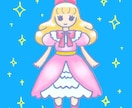 女の子のドレスのイラスト描きます お子さんやお友達へのプレゼント、結婚のお祝いにどうぞ♪ イメージ1