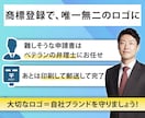 ロゴを商標登録する商標出願書類を弁理士が作成します 他社との差別化ポイントを守るためロゴ等の商標登録をしましょう イメージ9