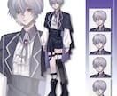 最短即日!立ち絵制作します アイコン/TRPG/配信/など イメージ1