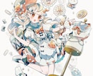 ポップで目を引くイラストを描きます グッズ等にも使えるふわふわポップな全身イラストを描きます！ イメージ4