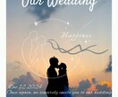 唯一無二の結婚招待状動画を作ります ゲストを驚きと感動で満たす、心に残る招待状を。 イメージ13