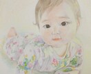 水彩絵の具と色鉛筆で1枚1枚丁寧にお描きします 記念に残る可愛い赤ちゃんの似顔絵 イメージ9