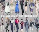 いろんな絵柄の立ち絵イラスト制作します 貴方のだけの立ち絵を作成いたします♪ イメージ3