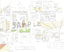 手書きで分かりやすく！暮らしをご提案します 現役建築士がプロの目線で間取りをご提案します イメージ5