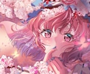 鮮やかで可愛い！印象的な1枚絵を制作します SNS・配信活動等に映える印象的なイラストをお届けします！ イメージ7
