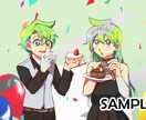 最短1日・アイコン・ヘッダー・立ち絵描きます Twitterやインスタなどで イメージ3
