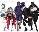 貴方のイメージするキャラクターデザインを制作します TRPGや創作に必要なキャラデザを制作いたします。 イメージ2
