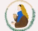 プロフイラスト、似顔絵イラスト描きます あなたらしさを詰め込んだ一枚をお作りします♡ イメージ2