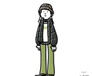 お気に入りのお洋服をイラストにします あのお洋服が自分だけのアイコンに！！ イメージ5