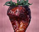 アクリル絵の具で動物を描きます 動物画（ペット）、食べ物などの絵をリアルに イメージ2