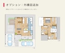 選べるデザイン24種！広告用間取り図作成します スピード対応！戸建て/マンション/民泊/ホテル/店舗 イメージ6