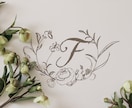 花や植物の手書きイラストのロゴ制作します 商用利用可！著作権譲渡、Aiデータ込み‼【オリジナルロゴ】 イメージ4