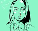 イラストでアイコン・似顔絵を制作させて頂きます クール＆かわいいそしてpopなイラストを目指しています。 イメージ5