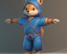 VRchat用アバターやアクセサリーを制作します 3DCG制作会社がオリジナル作品を制作！！ イメージ3