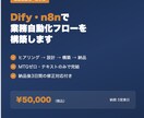 Dify・n8nで業務自動化フローを構築します MTGゼロ・テキストのみで面倒な作業をゼロにします イメージ1