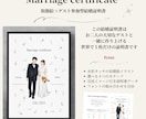 似顔絵✖️ゲスト参加型参加型結婚証明お描きます ◎結婚式を盛り上げる◎可愛くて似てるウェディングイラスト イメージ3