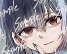 SNSアイコンに使えるイラストお描きします 中性的な男子から女子まで可愛らしいキャラクターお描きします イメージ8
