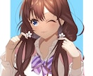 あなたの可愛いSNSアイコン描きます クールな女の子/お姉さんが得意です！ イメージ2
