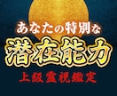 あなたの秘められた潜在能力を鑑定します 恋愛も、仕事も、人間関係も。才能開花の霊視鑑定 イメージ1