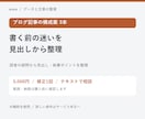 ブログ記事の構成案を３本作成します 読者の疑問から見出し・執筆ポイントを整理 イメージ1