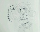 POP、PR用ポスター等に使用するオリジナルイラスト製作します(商用利用可)流行りの美少女系もOK イメージ2