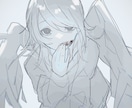 動画用・SNSアイコン等イラスト全般お描きします ダークな雰囲気が得意です。即日〜短納期での受付可能です。 イメージ5
