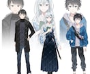 IRIAM対応！立ち絵、１からキャラデザできます ３～７日ほどで納品可能！２０体以上制作実績あります！ イメージ5