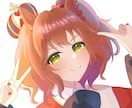 かわいくてかっこいいキラキラなイラストを描きます かっこ可愛いキラキラした、あなたの理想のイラストを作成します イメージ1