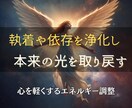 執着や依存を優しく浄化し、本来の光を取り戻します 他人の影響から解放され、心が羽ばたく自分軸へ イメージ2