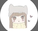 あなただけのオリジナルミニキャラお描きします 優しくて柔らかい穏やかな、ミニキャラ作りませんか？ イメージ5