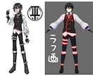 VRoidで3Dモデル製作します うちの子MMDやVtuber活動にいかがでしょうか？ イメージ2