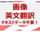 テキストデータ不要！画像をそのまま翻訳します 海外ビジネス15年のプロ翻訳 /上場企業と取引/翻訳証明無料 イメージ1
