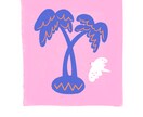 ポップでカラフルなイラスト描きます 線画、パステル、カラフル、植物、カフェ、人物 イメージ8