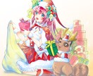 背景付きキャラクターイラスト描きます 建物や抽象的な背景、小物などなんでもお答えします イメージ2
