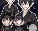 IRIAM・Youtube配信用立ち絵描きます 配信者・歌い手・TRPG！男女問わず世界観に合わせ制作します イメージ3