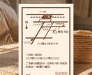 喫茶店主が作る地図付ショップカードや名刺制作します イラレ歴25年。現役マスターが視認性重視の温かな１枚を制作。 イメージ2