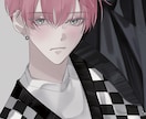 魅力的なイケメンのイラストを制作します 1枚絵、立ち絵、サムネイル、MV用など承ります！ イメージ10