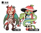 企業/個人OK！ポップなデフォルメキャラ作ります 擬人化もOK！目を引くキャラクターを生み出します！ イメージ3