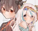 SNSアイコン、イラスト等描きます あなたの希望のイラストを仕上げます イメージ3