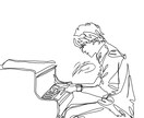 一筆描き風イラスト描きます Sアイコンに、隙間埋め用に、一筆描き風なイラスト作成します。 イメージ5