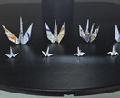 鶴を折ります 手作りの鶴ですオーダーメイドで作成させていただきます イメージ3