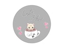 ゆるかわ系♡オリジナルステッカー作ります ゆるかわ♡スマホやノートお店にも貼れる手書きステッカー イメージ3
