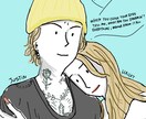 ゆる〜く似顔絵描きます データでのお渡しです。SNSのアイコン、インテリアにも☺︎ イメージ3